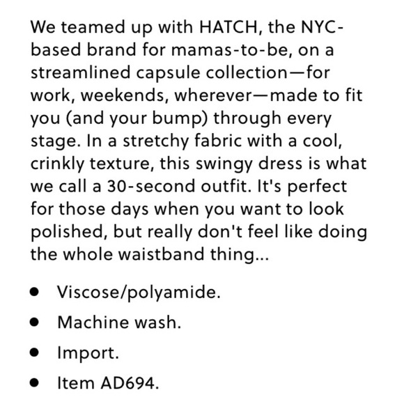 Hatch x J.Crew shift dress white/ivory size 0 XS/S - Picture 6 of 8